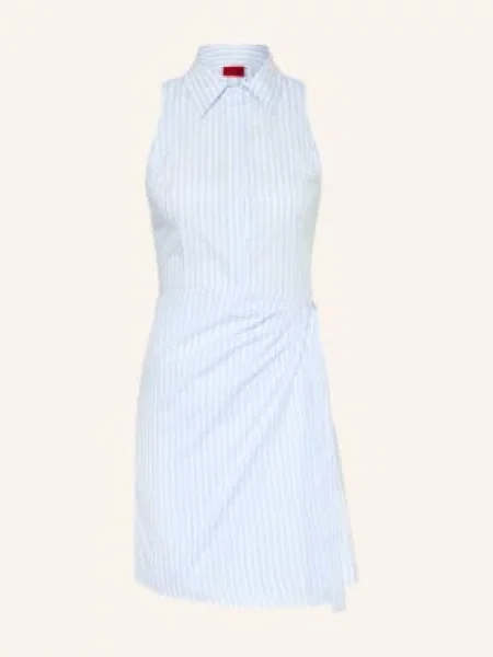 Hugo Sukienka Koszulowa Kirsti W Stylu Kopertowym weiss biała