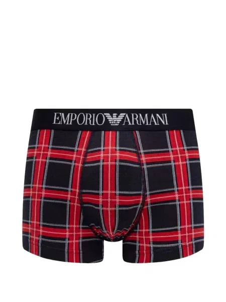 Skarpety Emporio Armani z logo czarne