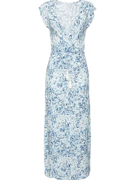 VIVANCE Poletna obleka mornarska / kraljevo modra / svetlo modra bela