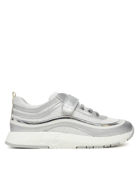 Sneakers Naturino Miska Vl D Argintiu