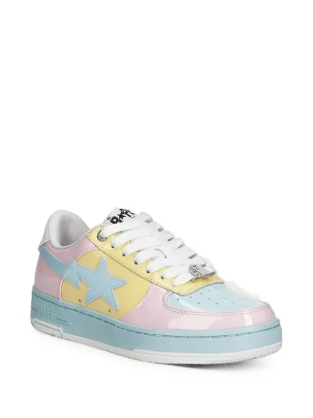 Top A Bathing Ape® din piele roz