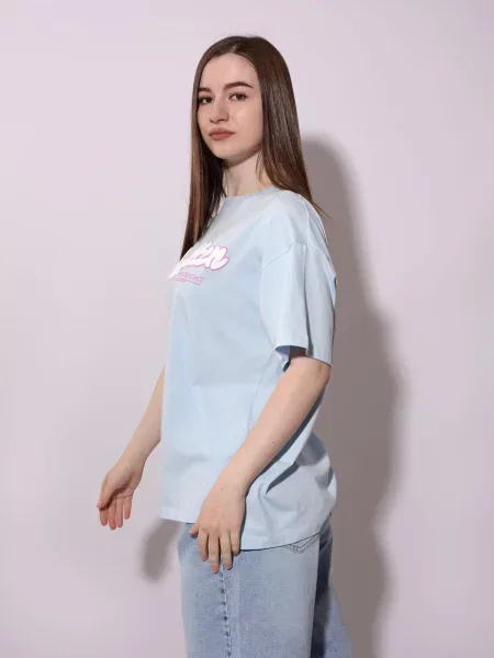 Футболка Andin голубая