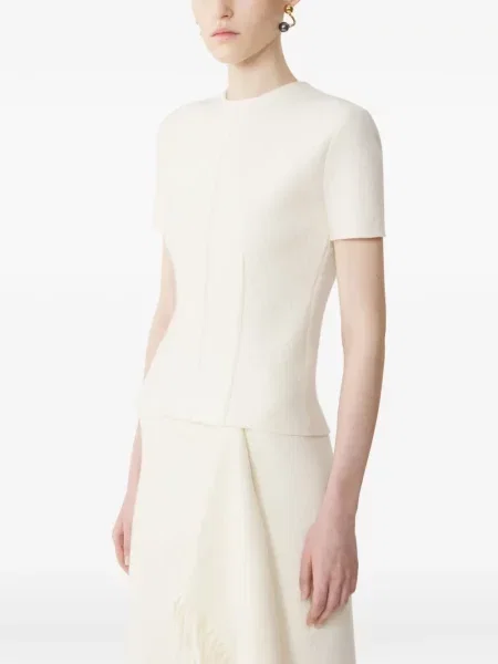 Scurt top Lanvin alb