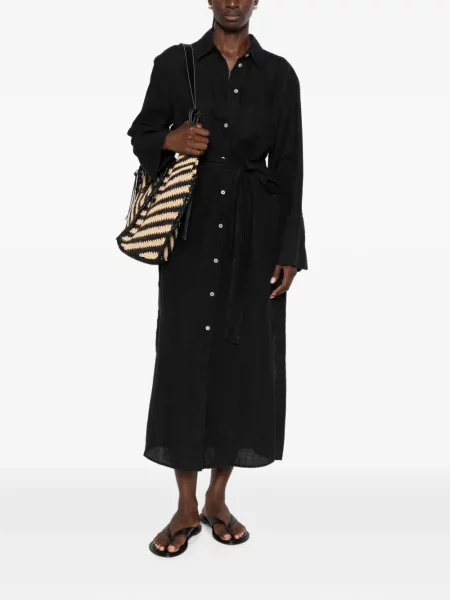 Cu centură rochie midi Marc O'polo negru