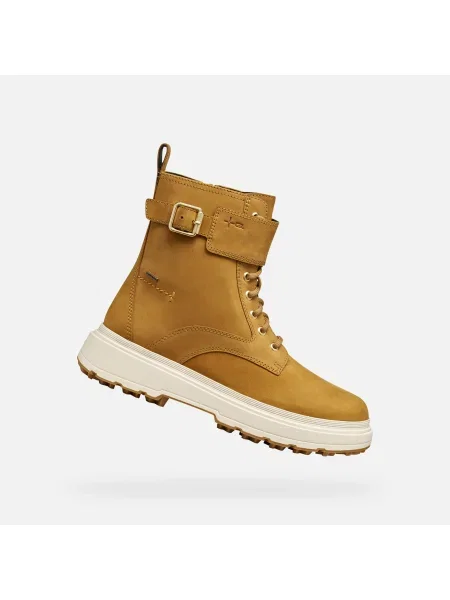 Čevlji do gležnjev Geox rjava