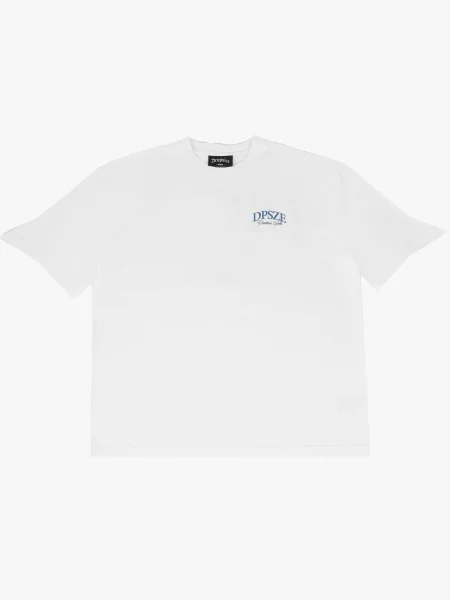 Dropsize Tričko modrá / přírodní bílá