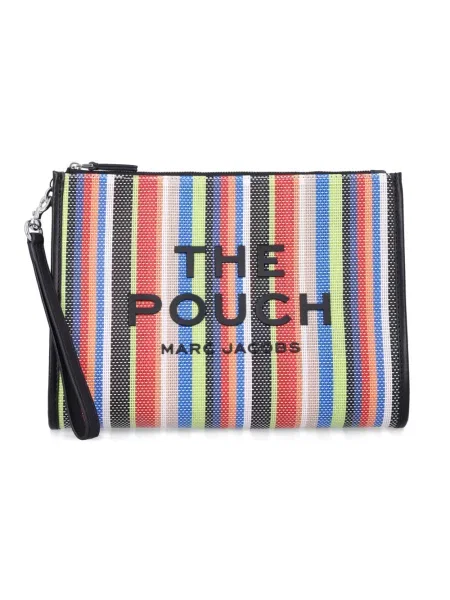 Torebka Marc Jacobs w paski z siateczką