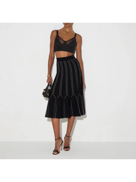 Top Elisabetta Franchi czarny