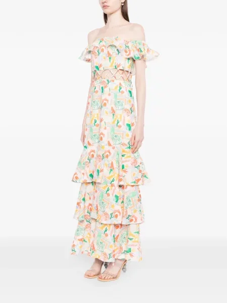 Rochie maxi We Are Kindred portocaliu