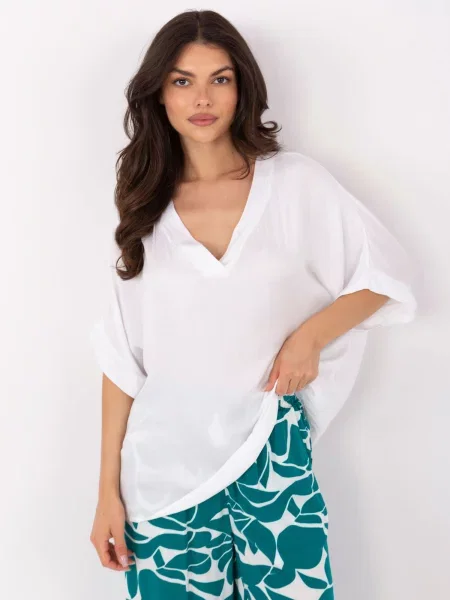 Bluzka Och Bella biała