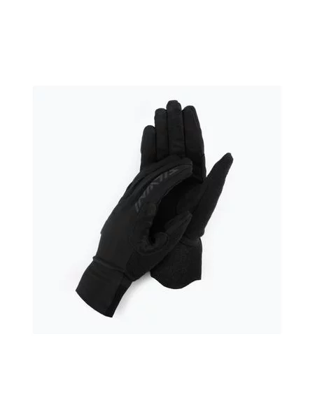 Рукавиці для бігових лиж SILVINI Crodo чорні
