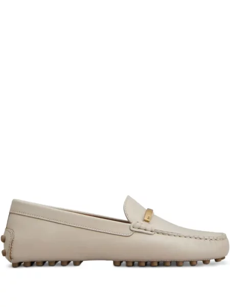 Pantofi loafer Tod's din piele alb