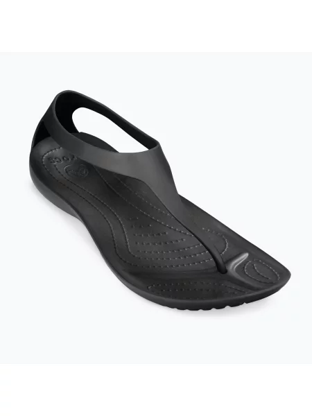 Șlapi pentru femei Crocs Sexi Flip black/black negru