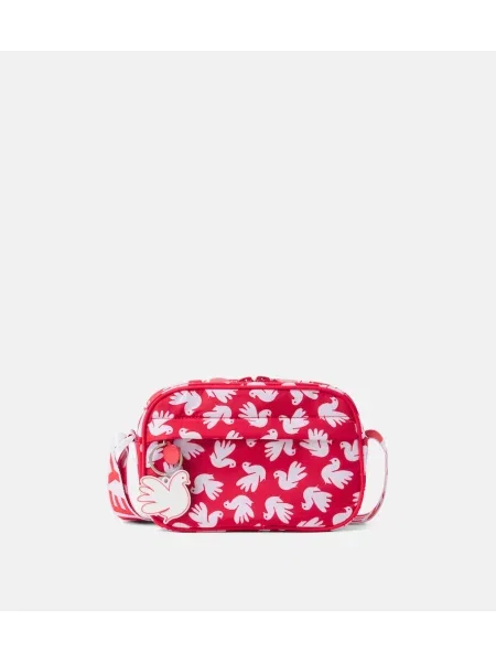 Gyerek crossbody táska Stella Mccartney piros