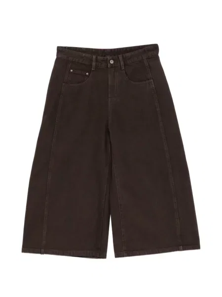Pantaloni scurți din denim Jnby maro