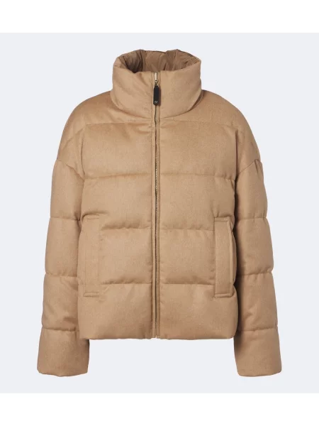Reversibil geacă cu puf Max Mara bej