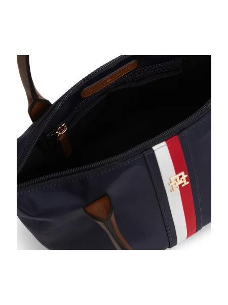 Kabelka Tommy Hilfiger modrá