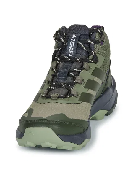 ADIDAS TERREX Kozačky SKYCHASER khaki / tmavě fialová zelené