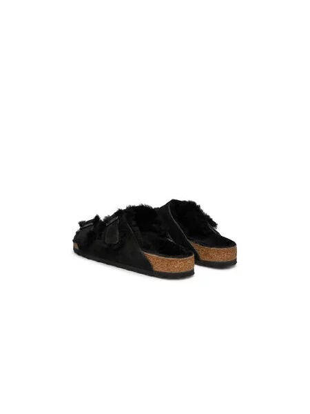 Tenisky Birkenstock z ovčí kůže černé