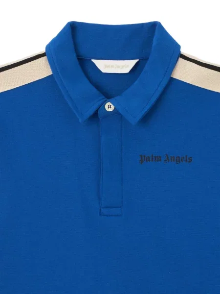 Koszulka polo dziecięca Palm Angels niebieska