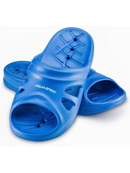 Klapki basenowe dla dzieci Aqua Speed Florida niebieskie