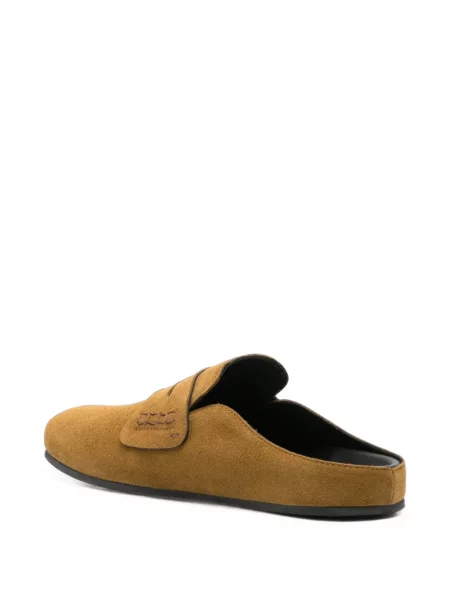 Papuci tip mules Erika Cavallini maro