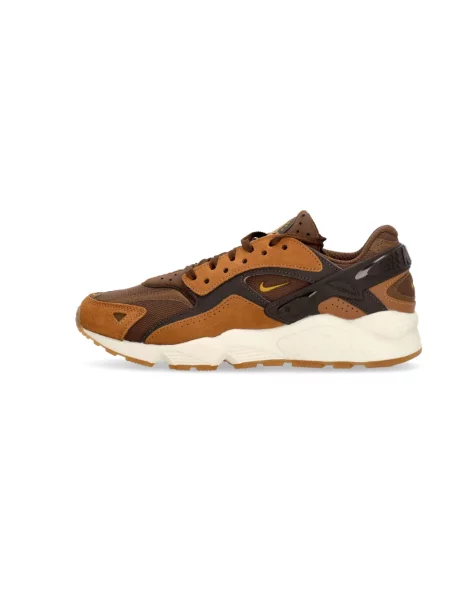 Sneakersy Nike Air Huarache zamszowe brązowe