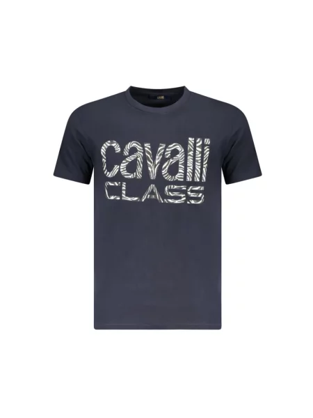 Koszulka Cavalli Class niebieska