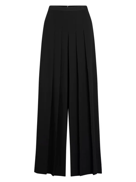 Karl Lagerfeld Pantaloni cu dungă negru