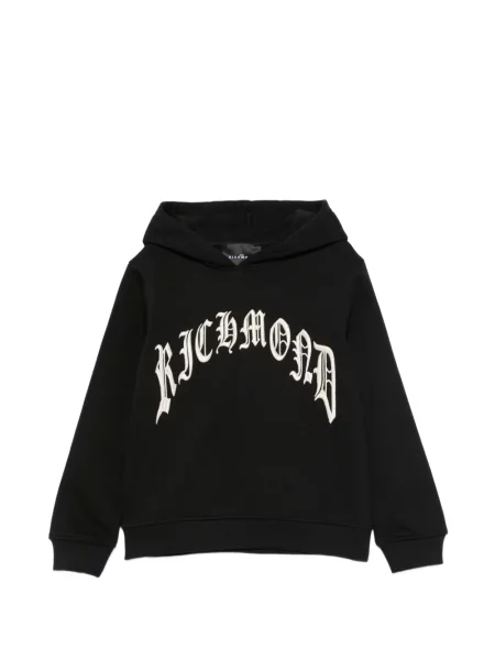 Bluza z kapturem dziecięca John Richmond czarna