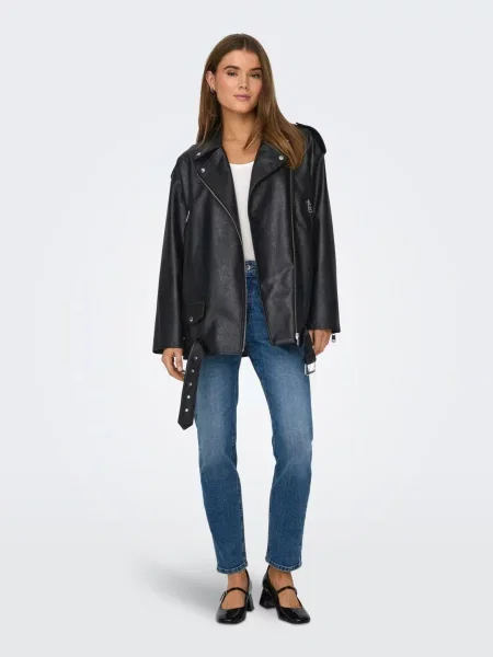 Geanta de piele Only negru