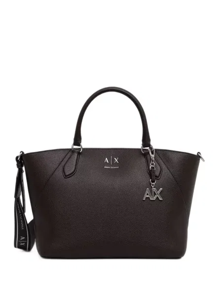 Pandantiv Armani Exchange cu autograf maro