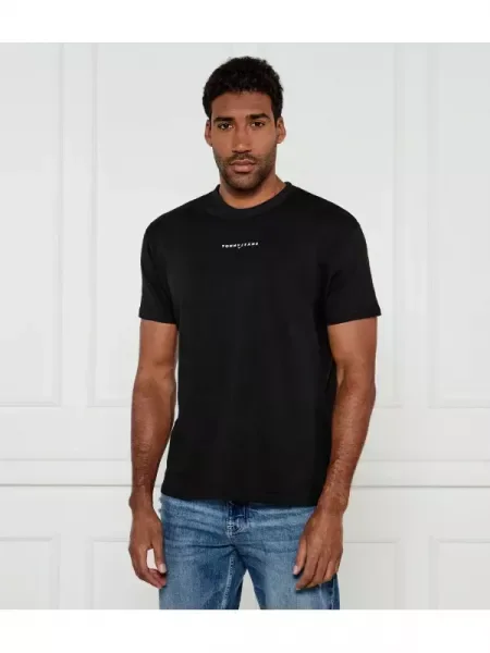 Tommy Jeans Tricou | Relaxed fit negru