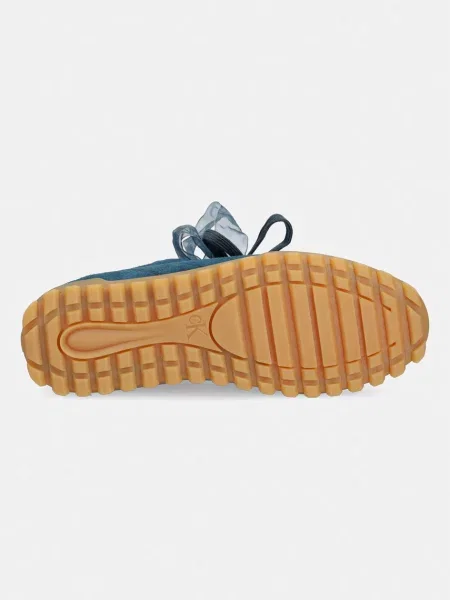 Calvin Klein Sneakers tornacipő | hasított bőr kék