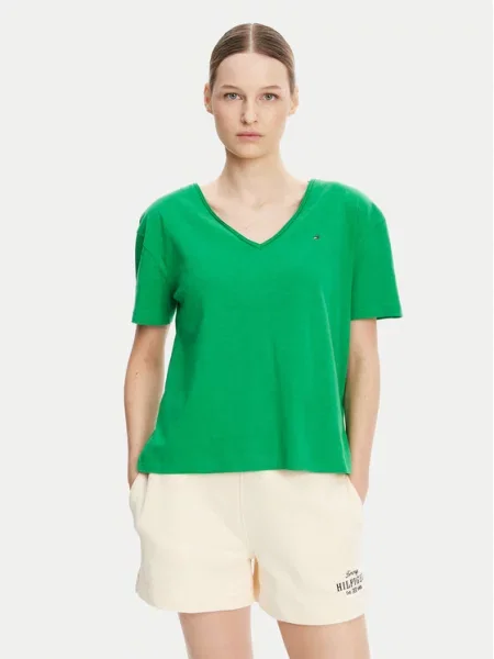 Tommy Hilfiger T-Shirt zielony
