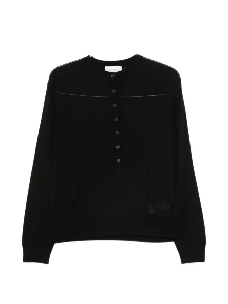 Pulover Vicolo cu decolteu rotund negru