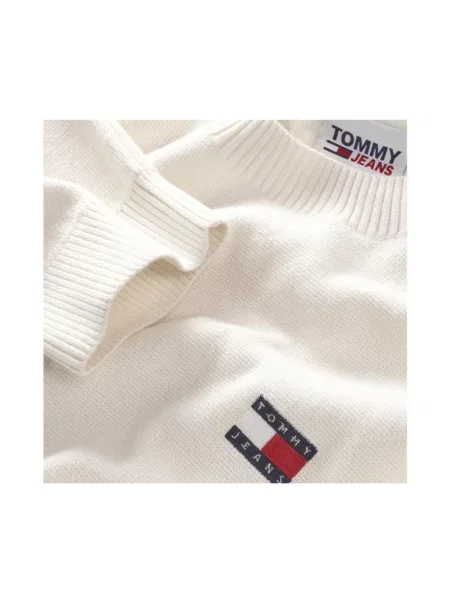Bluza Tommy Jeans beżowa