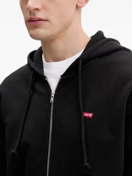 Scurt pantaloni scurți Levi's® cu broderie cu dungi alb