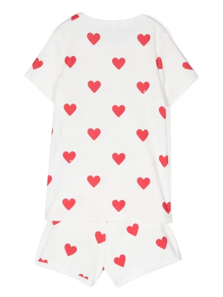 Piżama dziecięca Petit Bateau biała