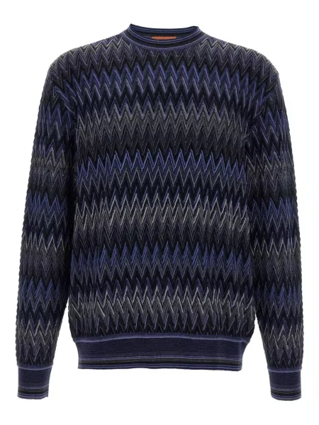 Pulover Missoni de lână albastru