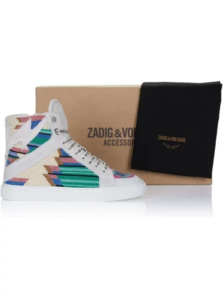 Pantofi Zadig & Voltaire alb