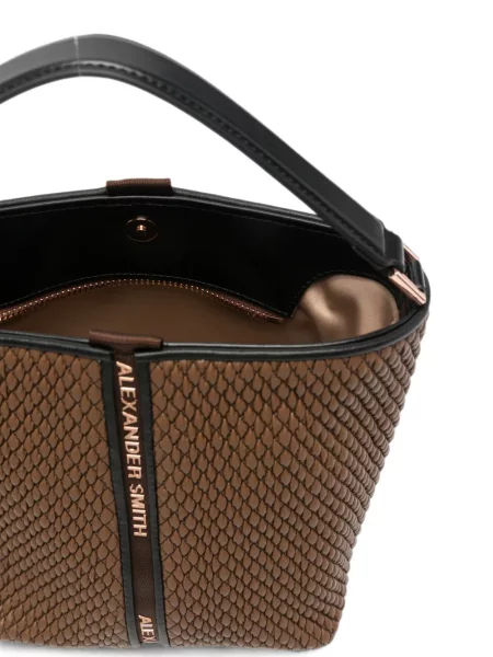 Matlasat geantă shopper Alexander Smith maro