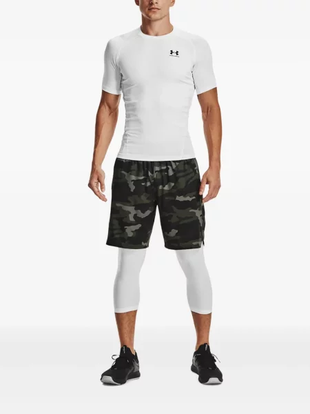 Scurt tricou Under Armour alb