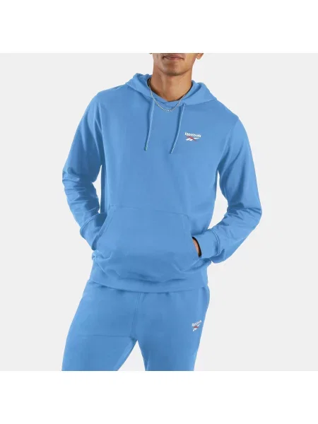 Reebok bluza z kapturem ID Small Logo French Terryunisex Peri Blue Size: XS niebieska
