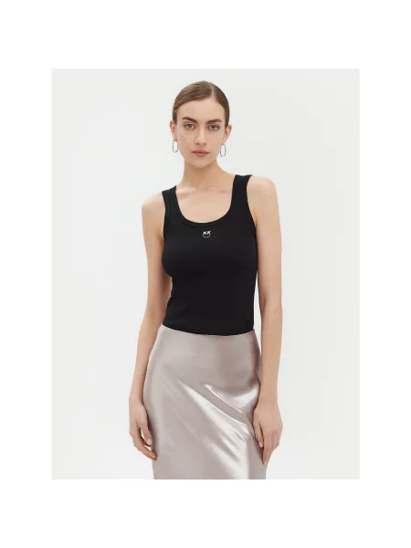 PINKO Top Regular Fit črna