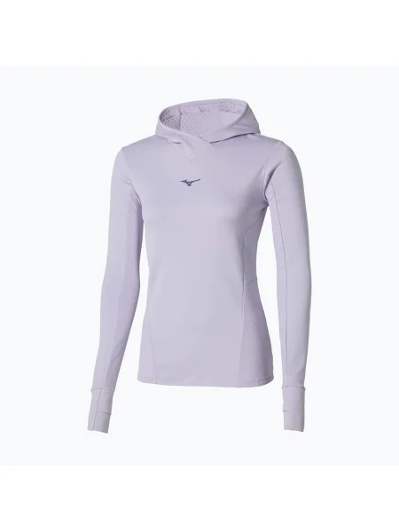 Спортивная кофта Mizuno с капюшоном синяя