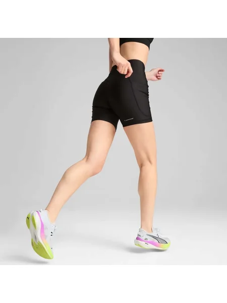 Dámske bežecké šortky PUMA Run Velocity 5" Tight puma black čierna