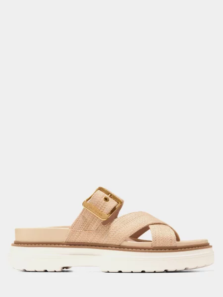 Cole Haan Шльопанці Бавовна/поліестер бежевий