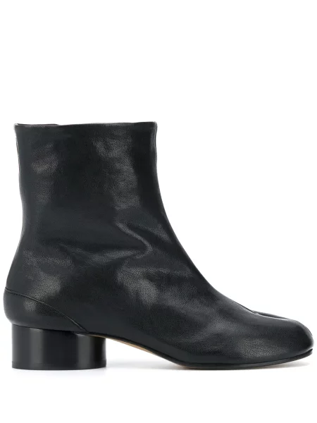 Cizme scurte Maison Margiela din piele negru