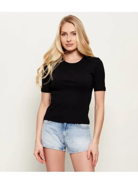 Calvin Klein Tricou Varigated negru
